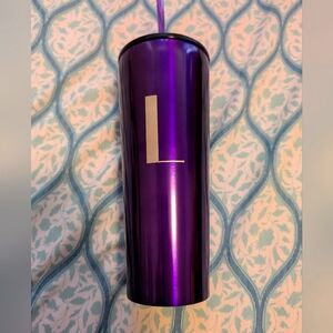 Modern Expressions Monogram Tumbler "L" 21.64 fl oz (New)